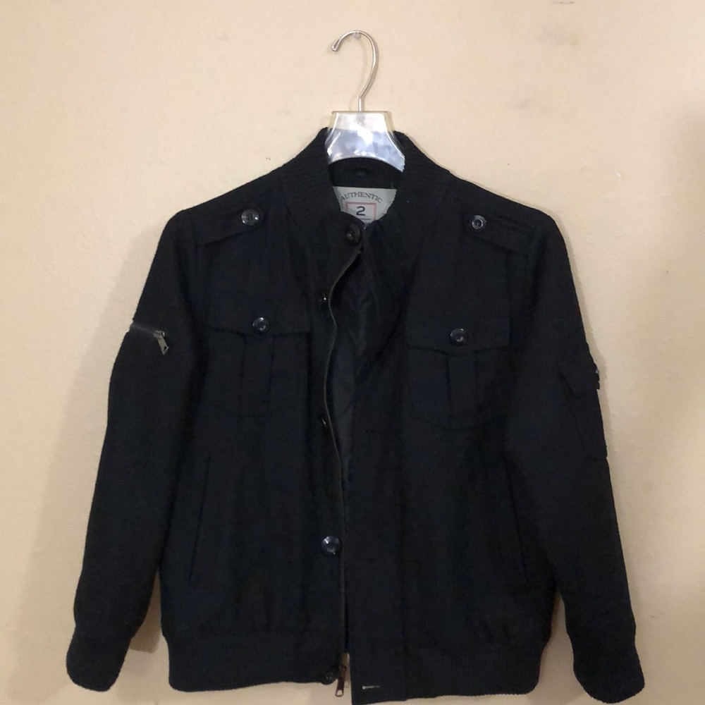 Authentic Two Below-  Bomber Jacket Boys YL